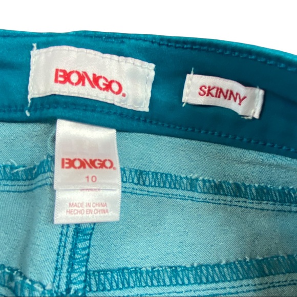 NWT Bongo High Waist Button-fly 10 Skinny Jeans - Picture 2 of 8